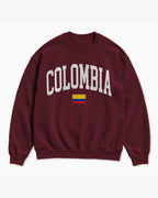 Colombia Collegiate Flag Sweatshirt