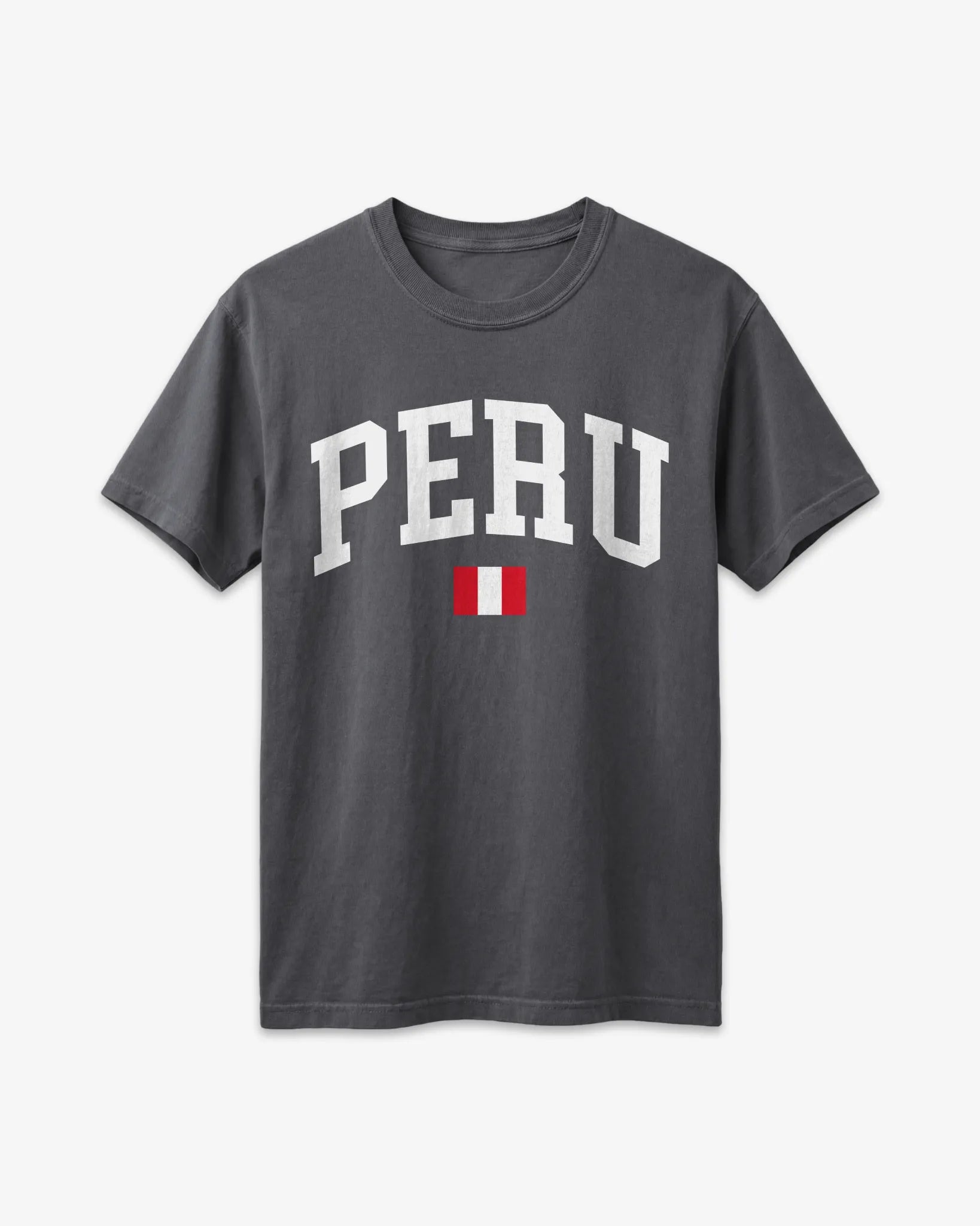 Peru Collegiate Flag T-Shirt