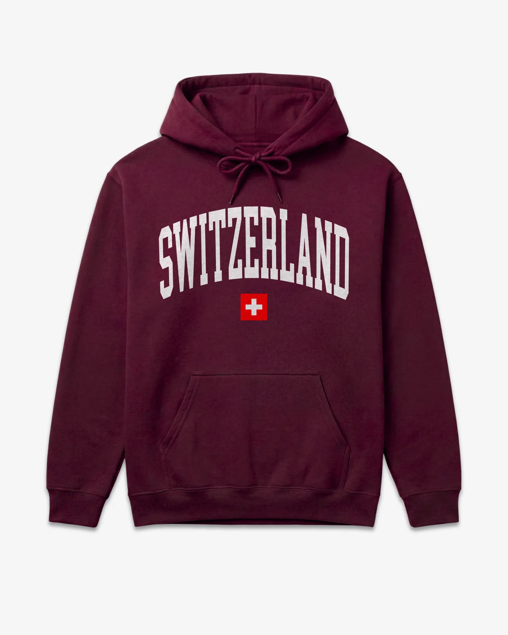 Switzerland Collegiate Flag Hoodie