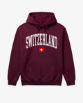 Switzerland Collegiate Flag Hoodie