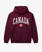 Canada Collegiate Flag Hoodie