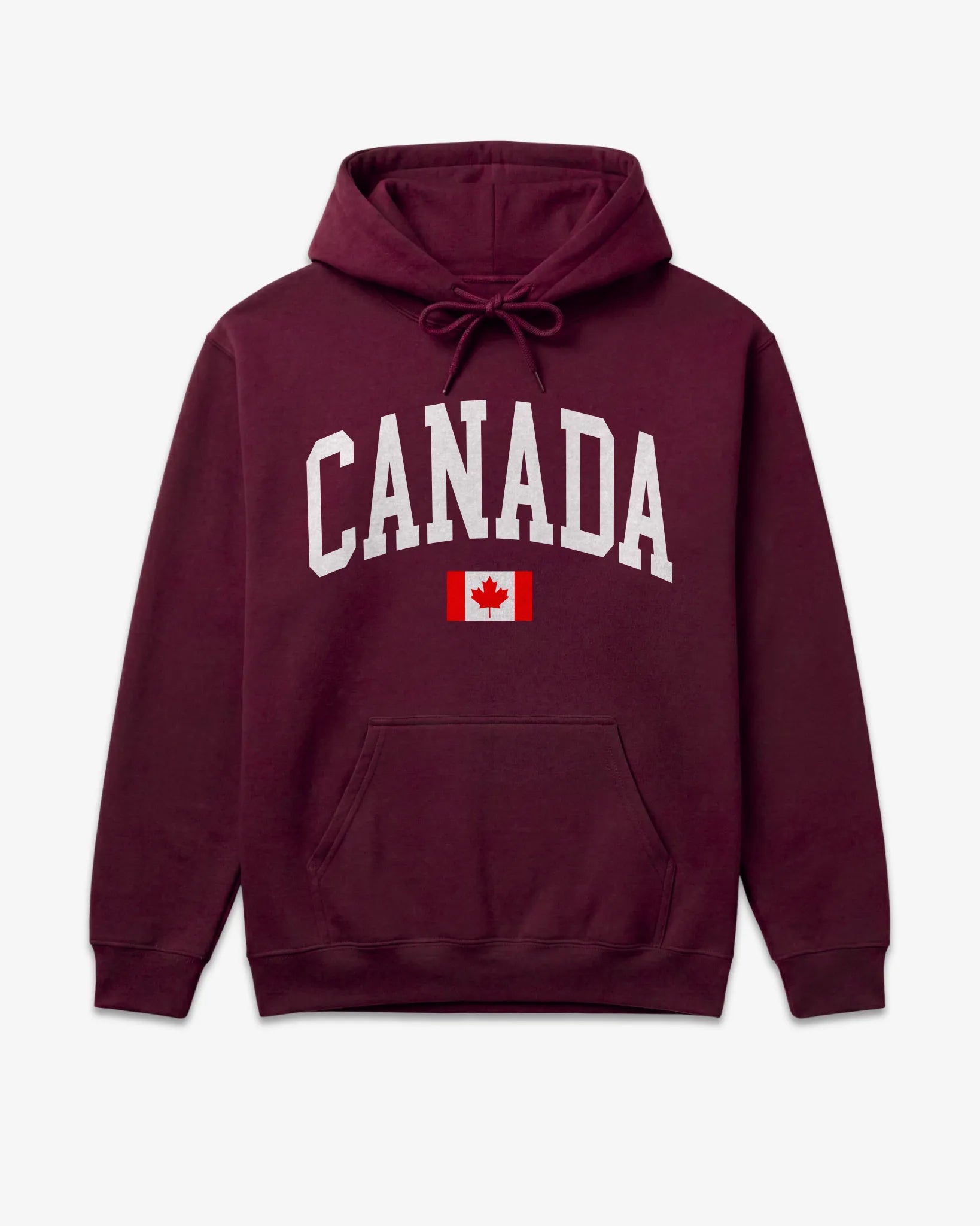 Canada Collegiate Flag Hoodie