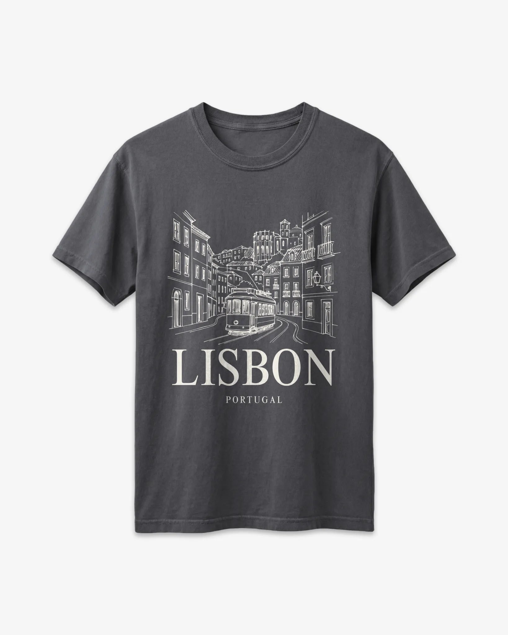 Lisbon Vintage Sketch T-Shirt