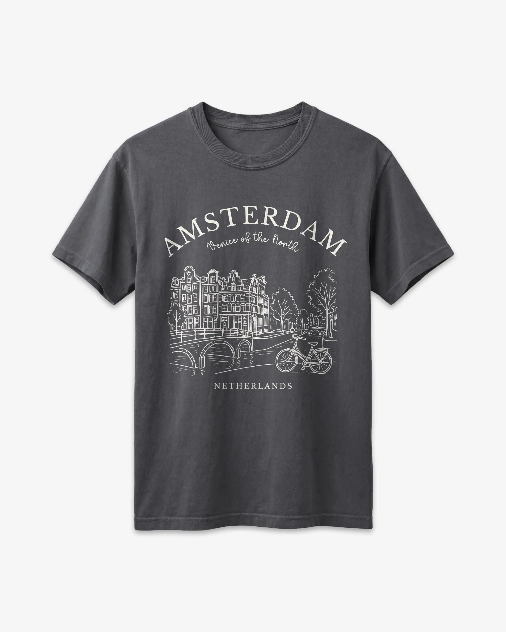 Amsterdam Vintage Sketch T-Shirt