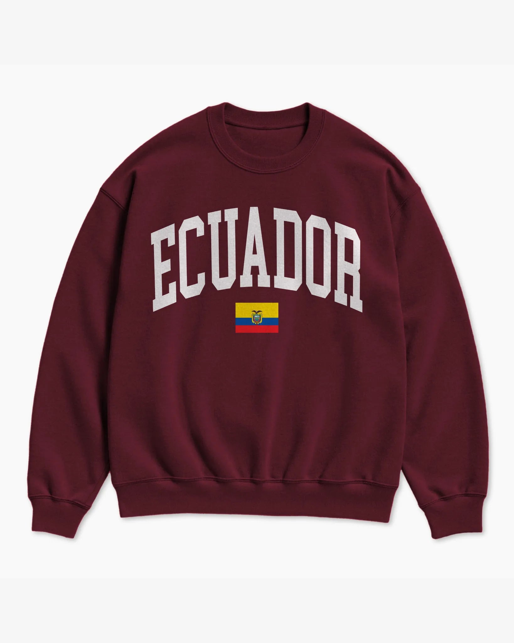 Ecuador Collegiate Flag Sweatshirt