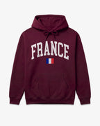 France Collegiate Flag Hoodie