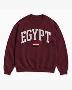 Egypt Collegiate Flag Sweatshirt
