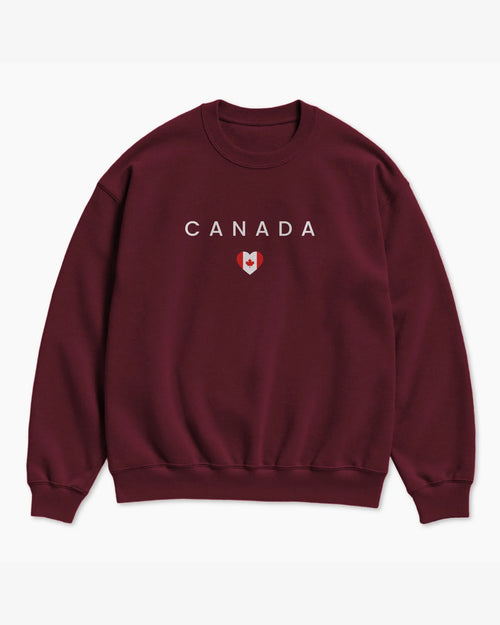 Canada Minimal Flag Sweatshirt