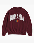 Romania Collegiate Flag Sweatshirt
