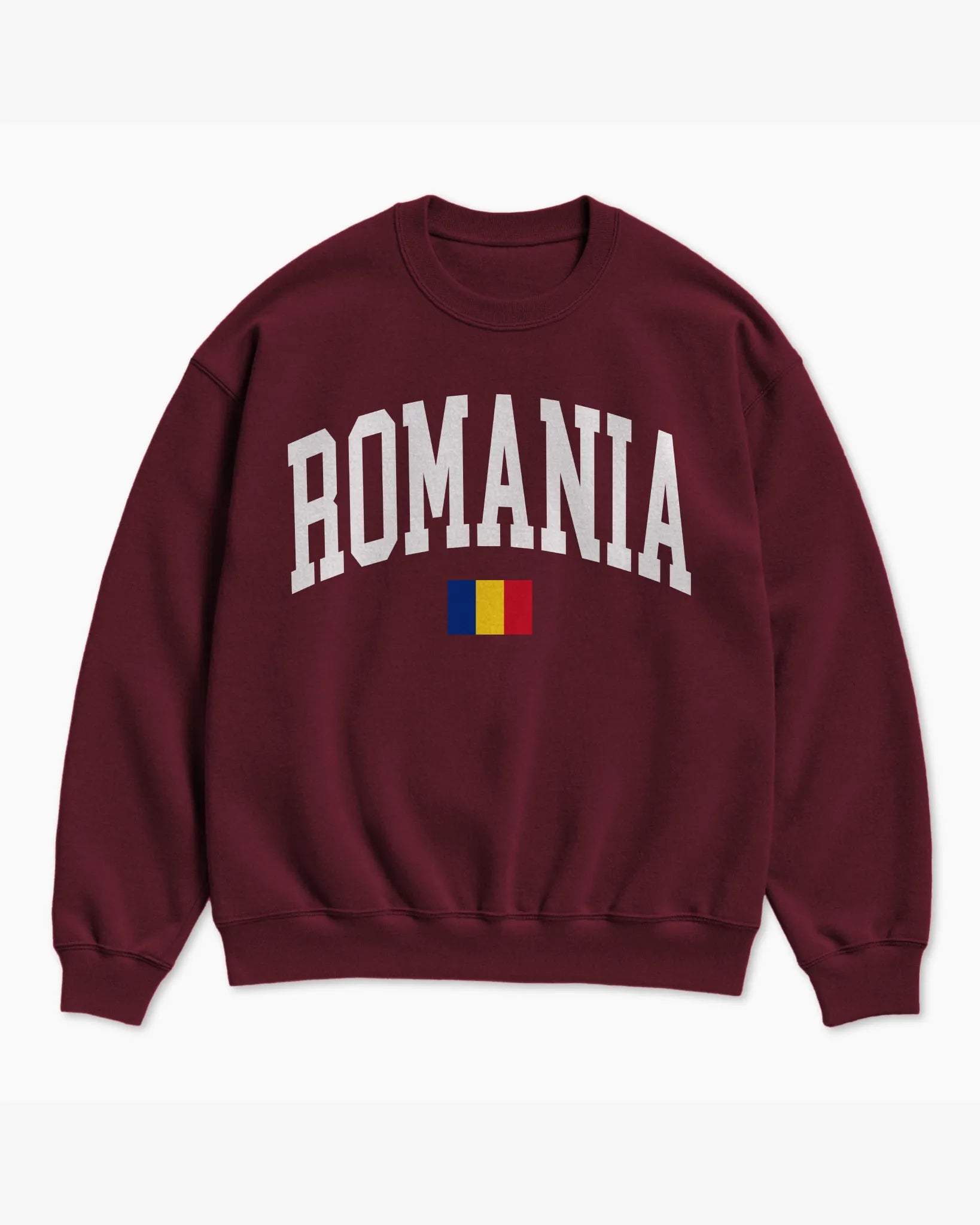 Romania Collegiate Flag Sweatshirt
