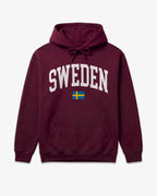 Sweden Collegiate Flag Hoodie