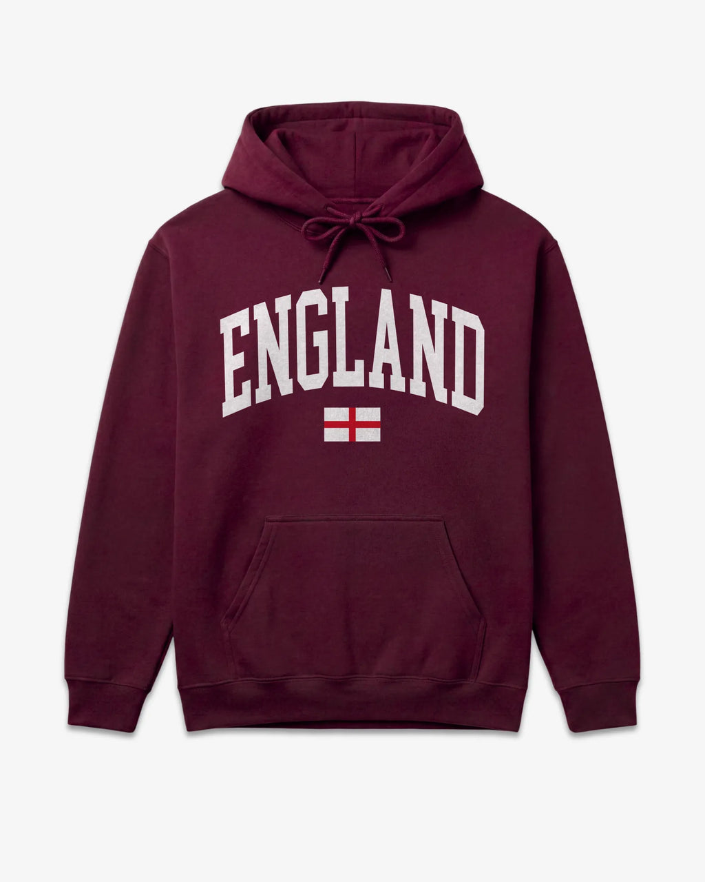 England Collegiate Flag Hoodie