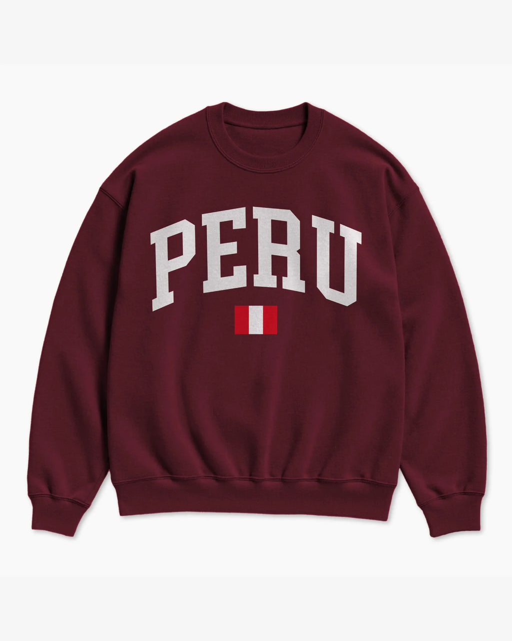 Peru Collegiate Flag Sweatshirt