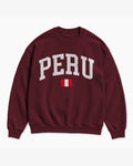 Peru Collegiate Flag Sweatshirt