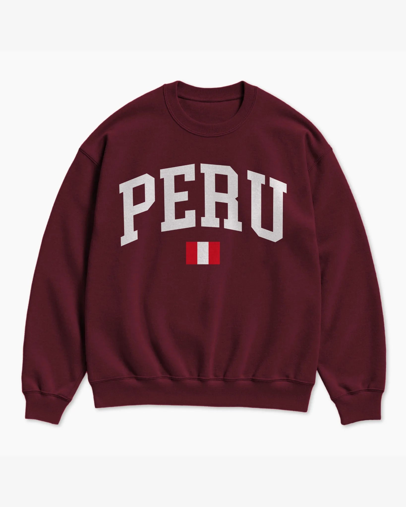 Peru Collegiate Flag Sweatshirt