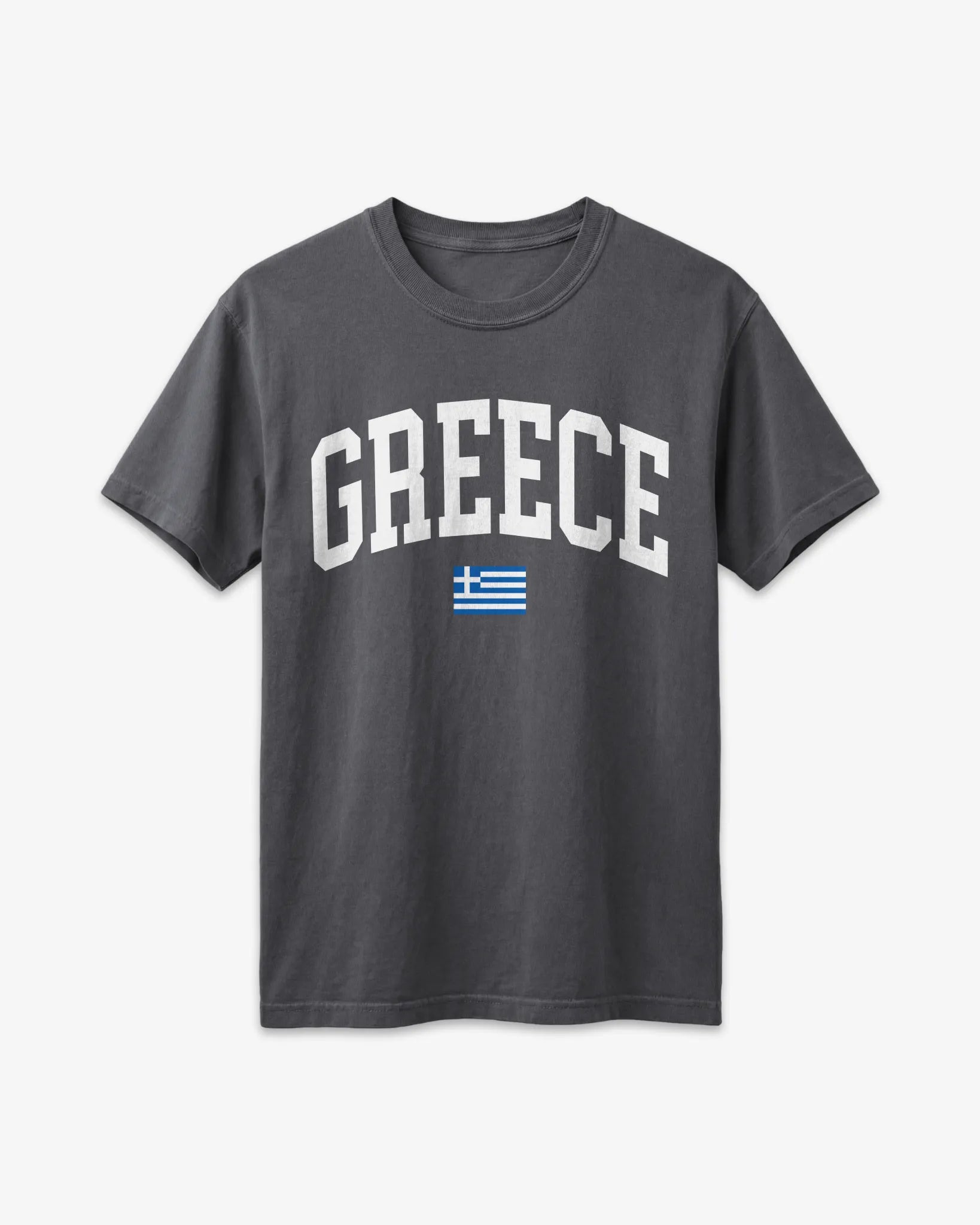 Greece Collegiate Flag T-Shirt