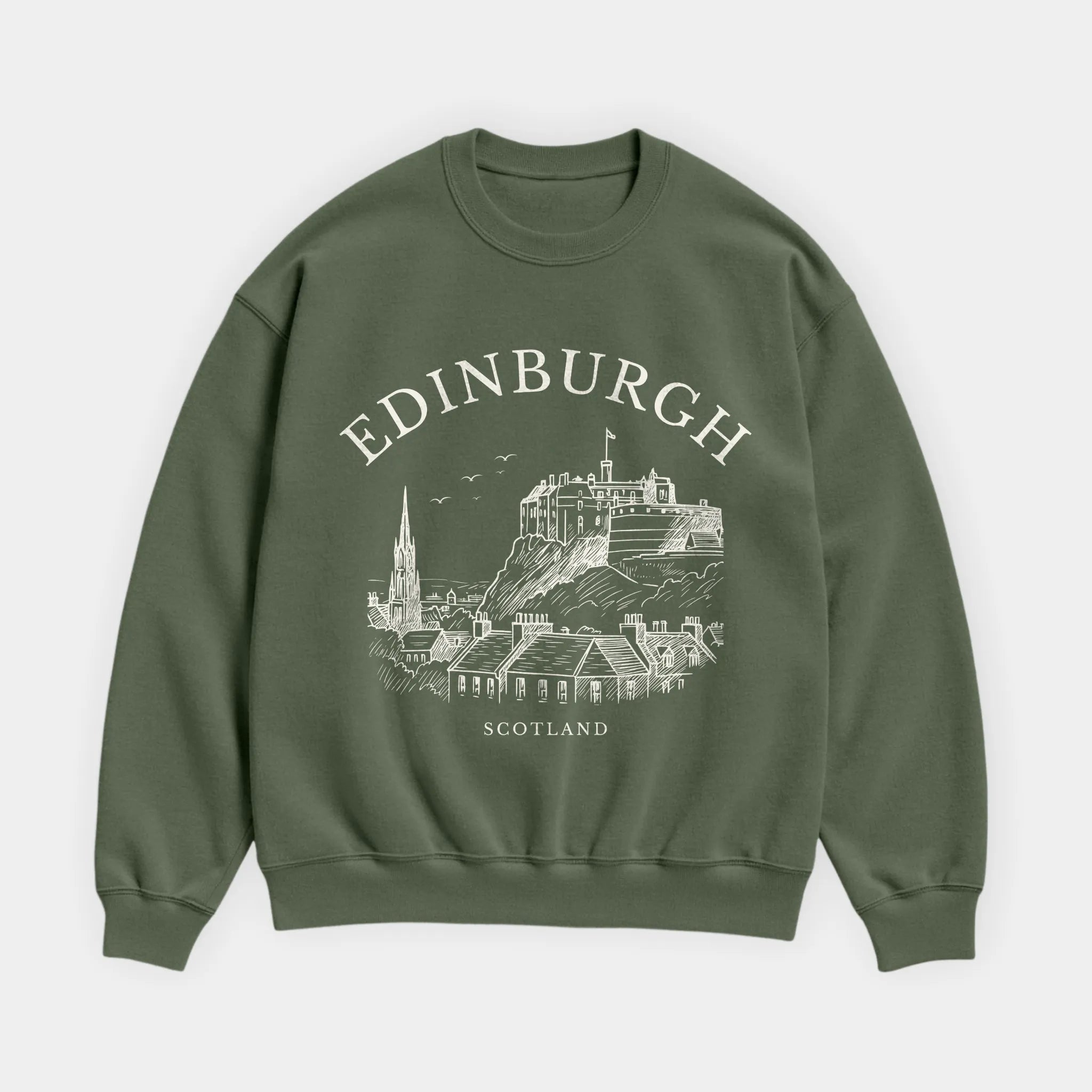 Edinburgh Vintage Sketch Sweatshirt
