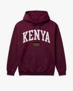 Kenya Collegiate Flag Hoodie
