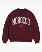 Morocco Collegiate Flag Sweatshirt
