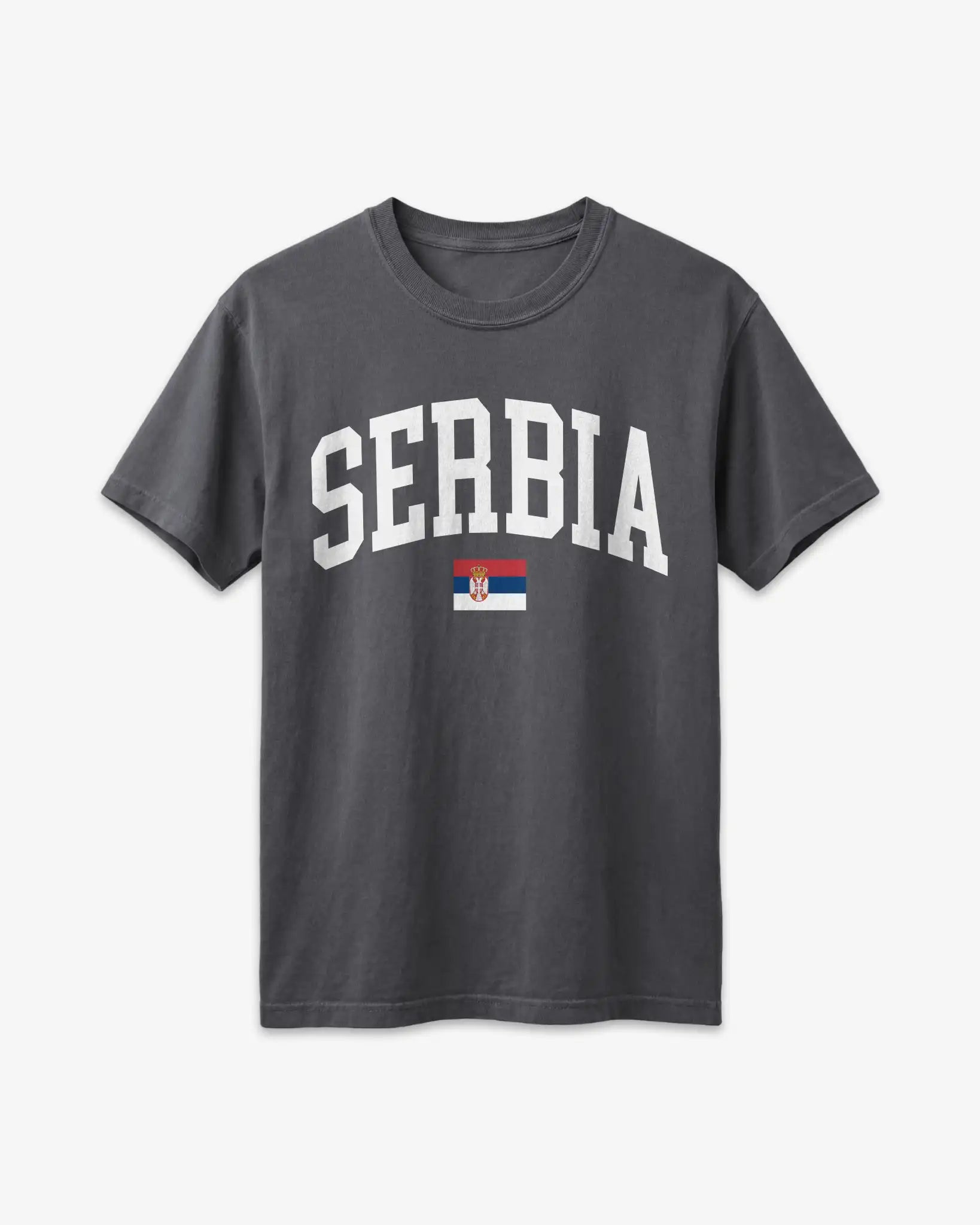 Serbia Collegiate Flag T-Shirt