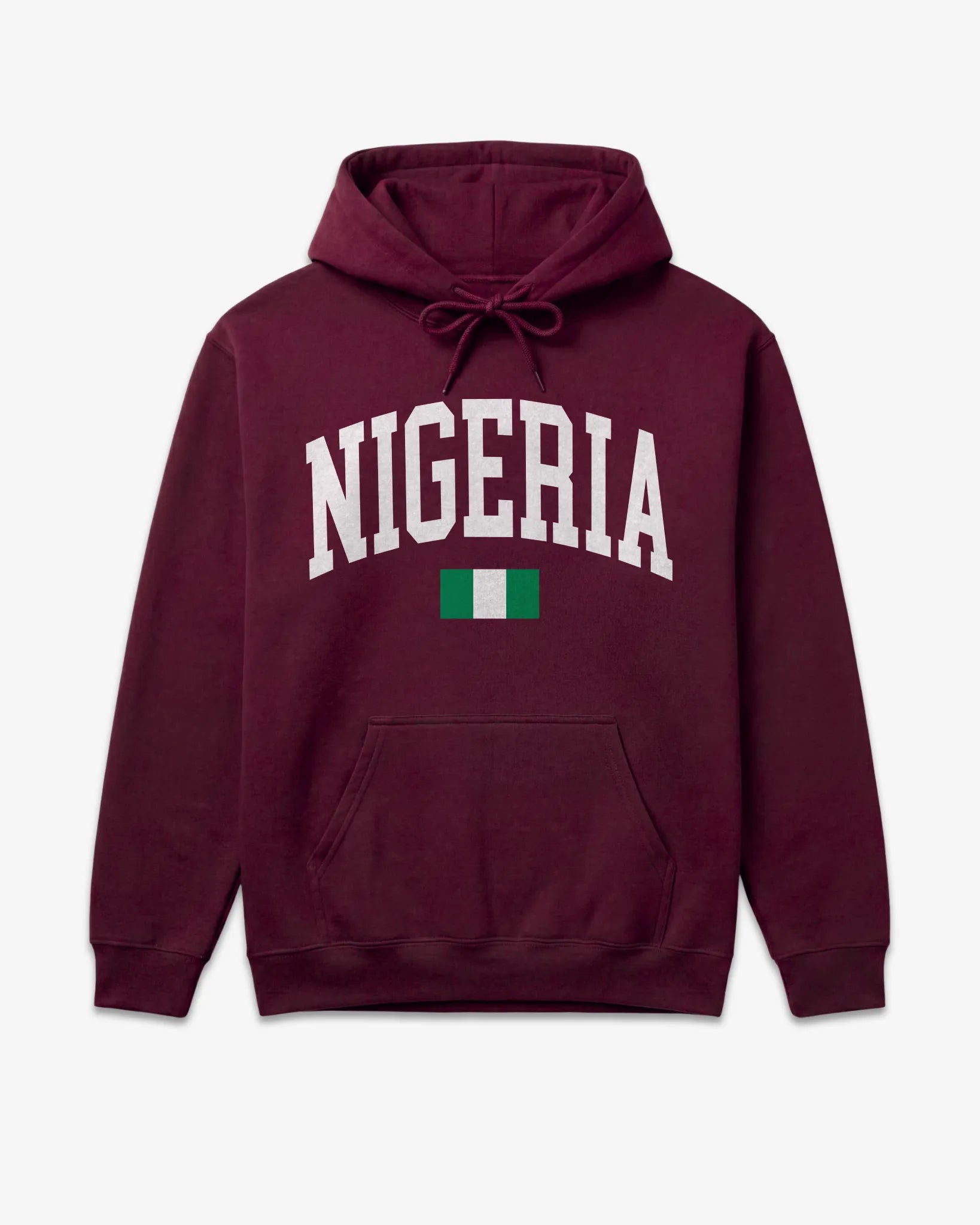 Nigeria Collegiate Flag Hoodie