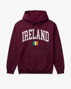 Ireland Collegiate Flag Hoodie