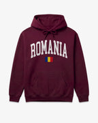 Romania Collegiate Flag Hoodie