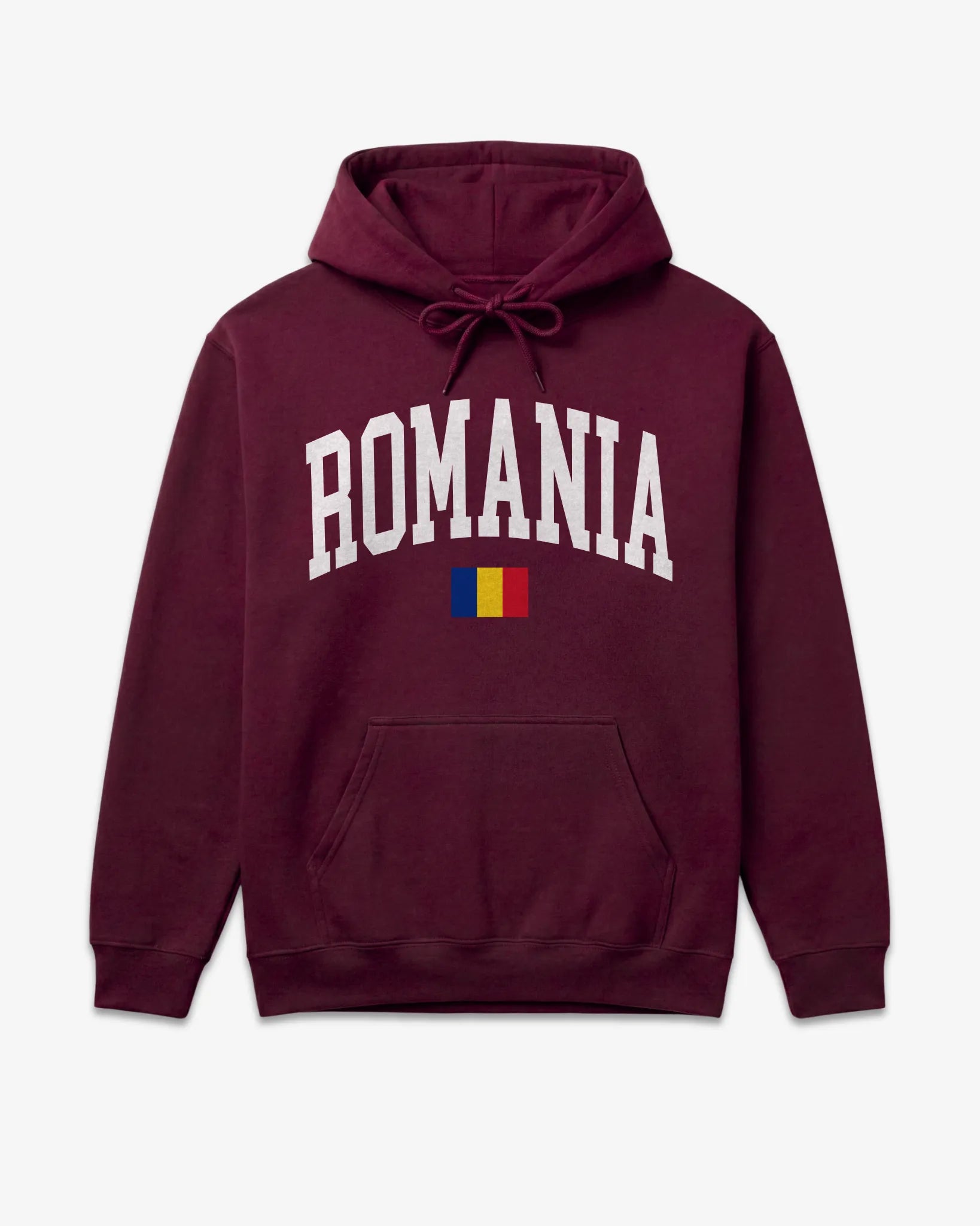 Romania Collegiate Flag Hoodie