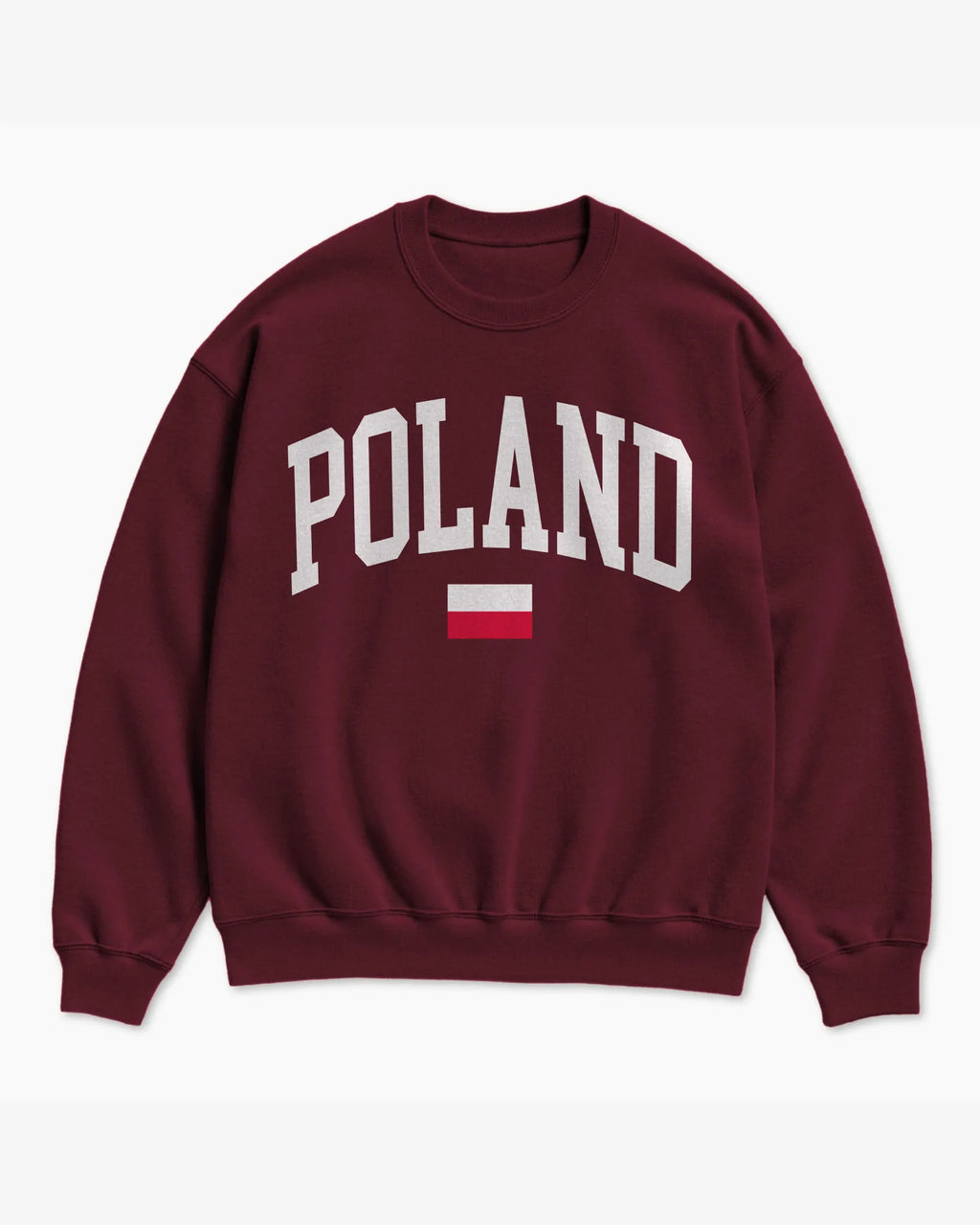 Poland Collegiate Flag Sweatshirt
