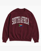South Africa Collegiate Flag Sweatshirt