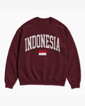 Indonesia Collegiate Flag Sweatshirt