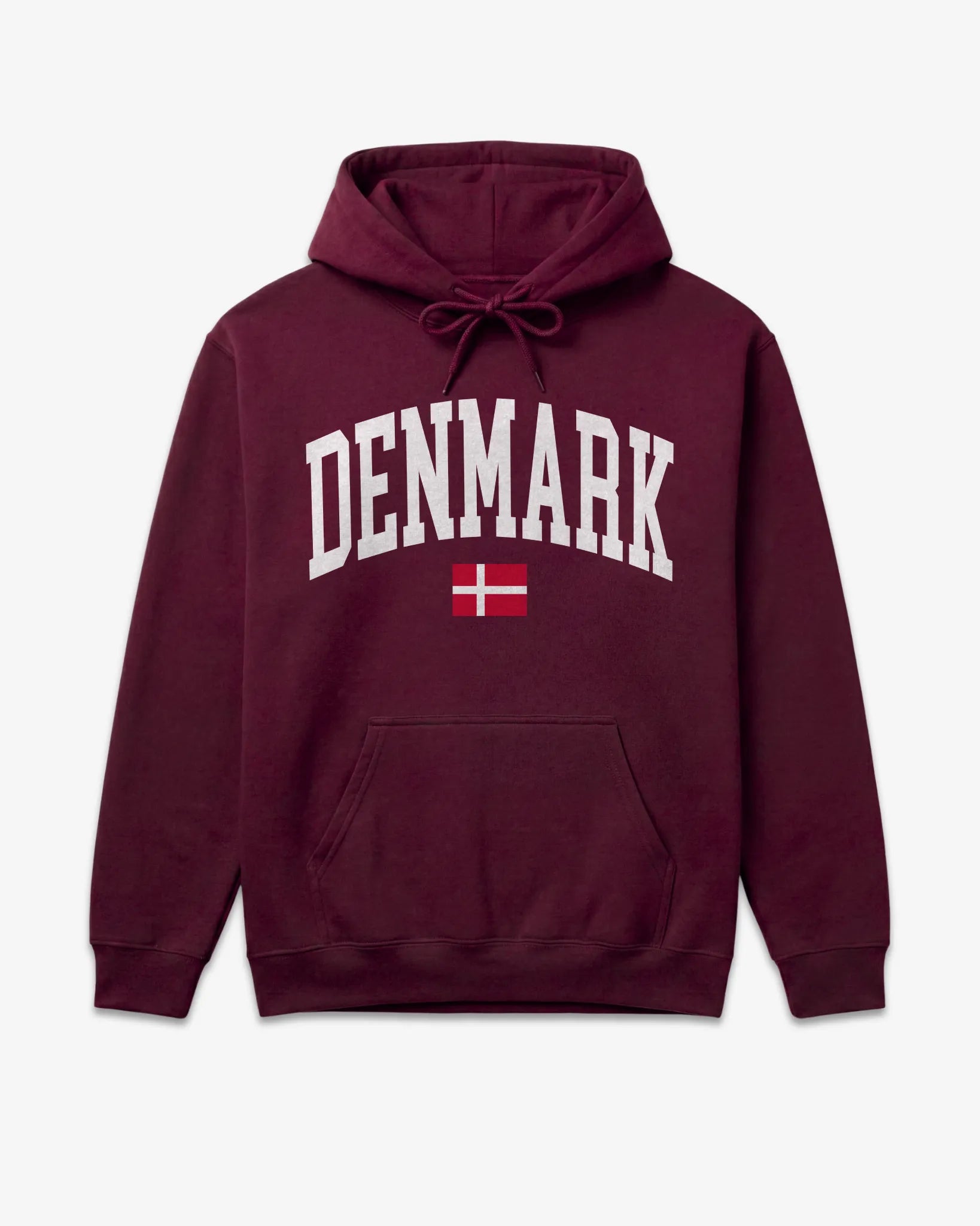 Denmark Collegiate Flag Hoodie
