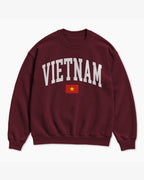 Vietnam Collegiate Flag Sweatshirt