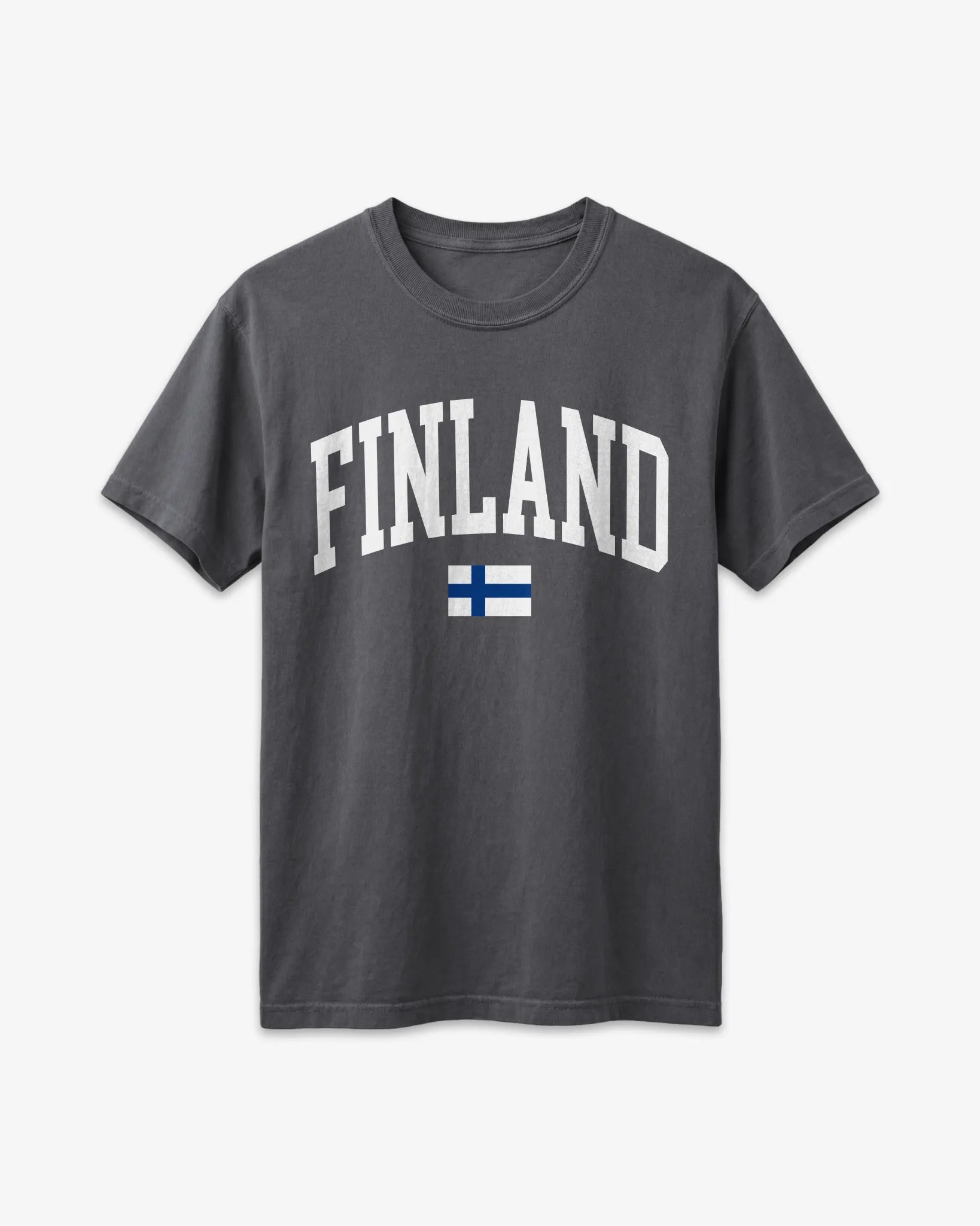 Finland Collegiate Flag T-Shirt