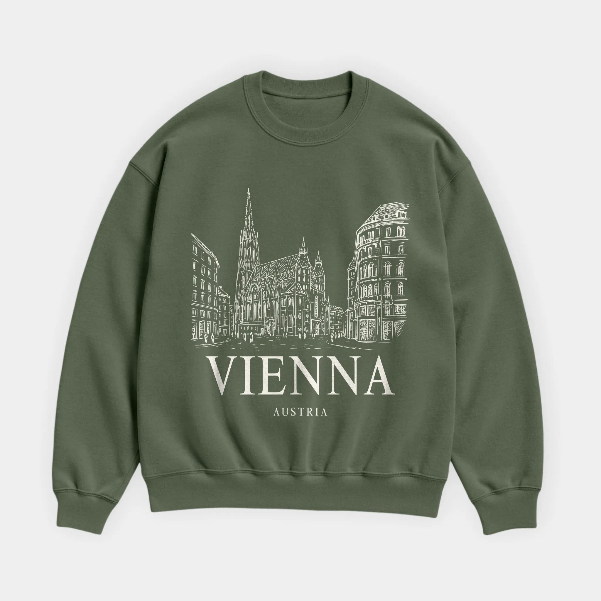 Vienna Vintage Sketch Sweatshirt