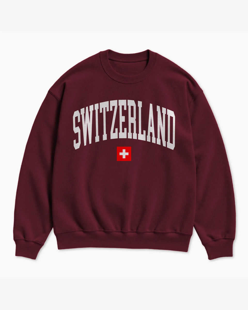 Switzerland Collegiate Flag Sweatshirt