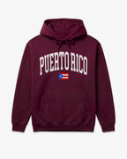 Puerto Rico Collegiate Flag Hoodie
