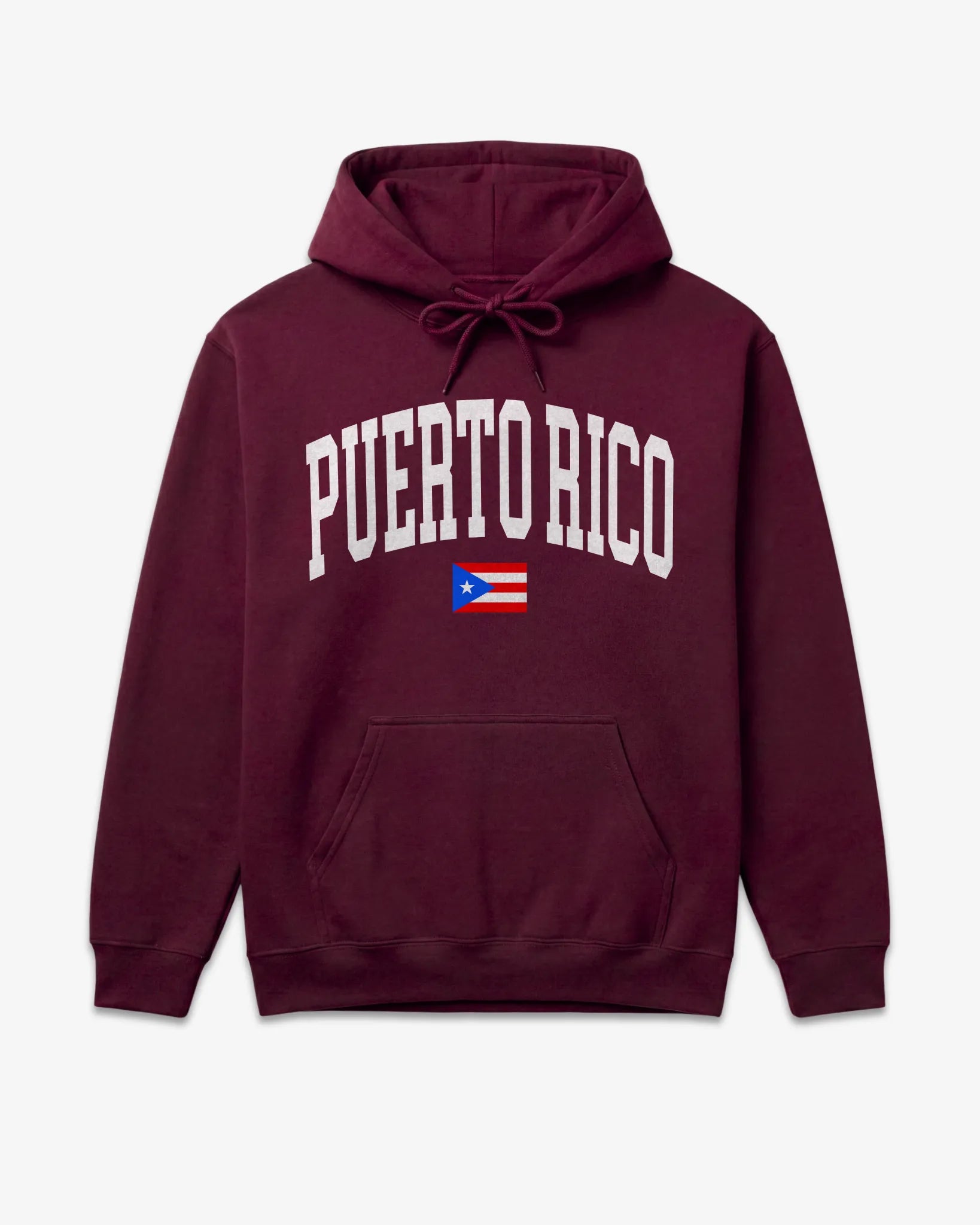 Puerto Rico Collegiate Flag Hoodie
