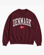 Denmark Collegiate Flag Sweatshirt