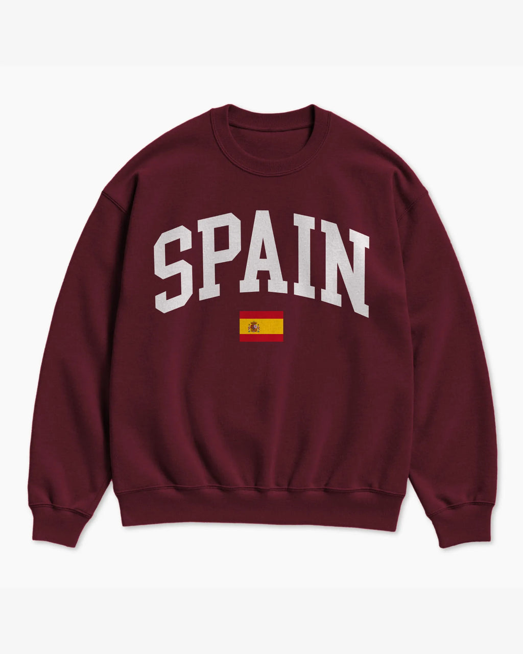 Spain Collegiate Flag Sweatshirt