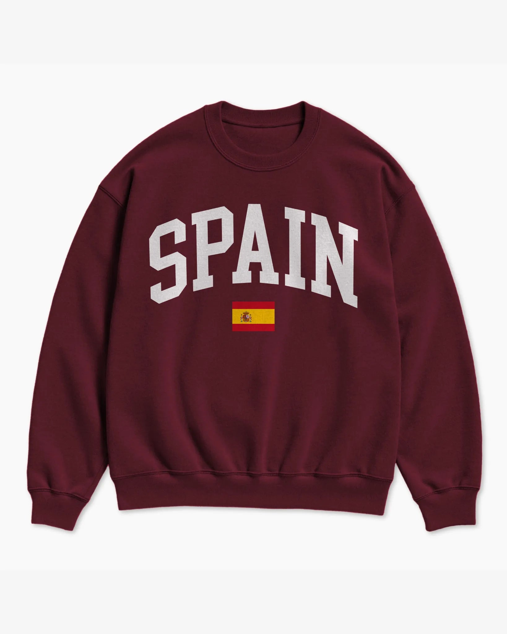 Spain Collegiate Flag Sweatshirt