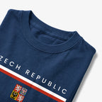 Czech Republic Flagline T-Shirt