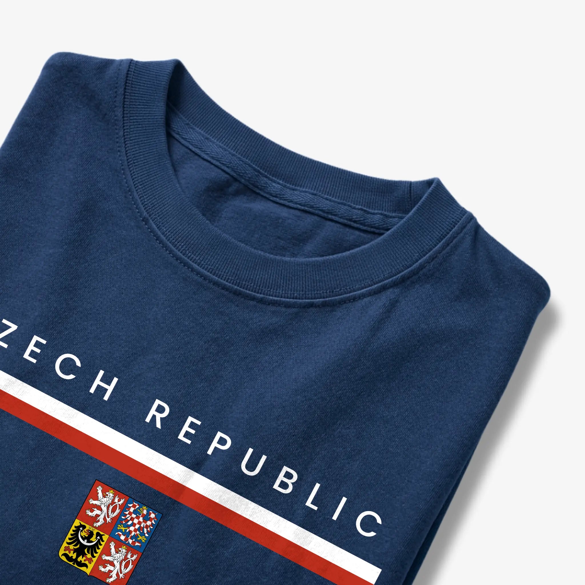 Czech Republic Flagline T-Shirt