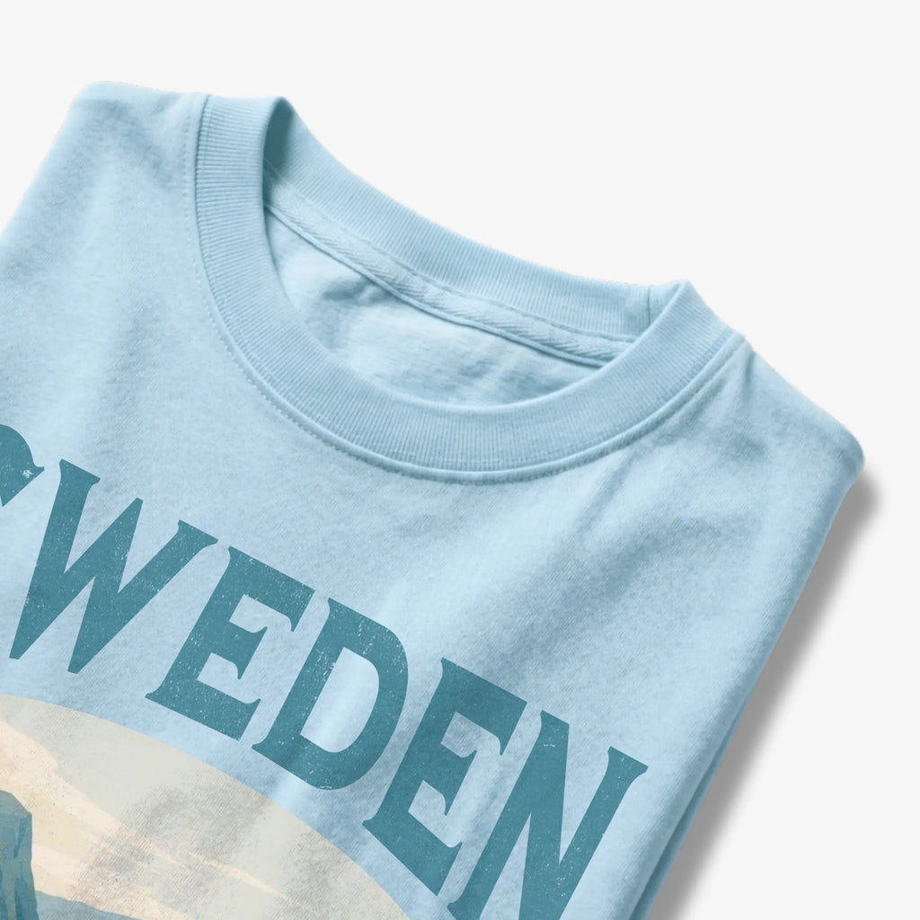 Sweden Vintage Travel Poster T-Shirt