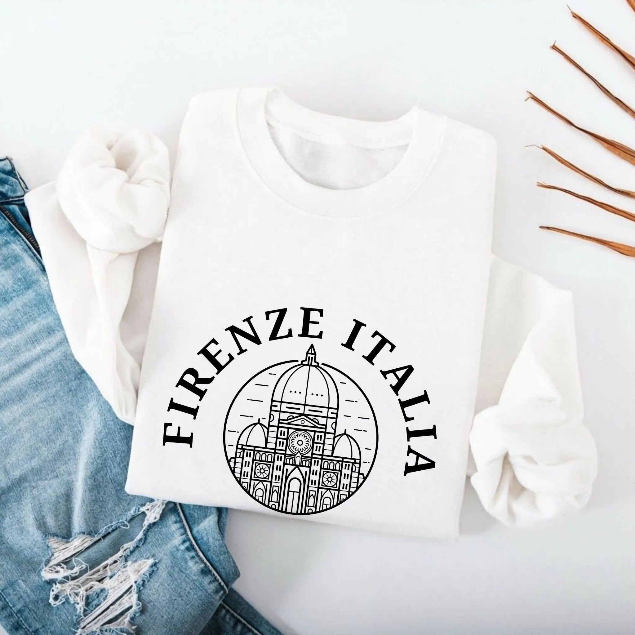 Duomo Di Firenze Vintage Sketch Sweatshirt