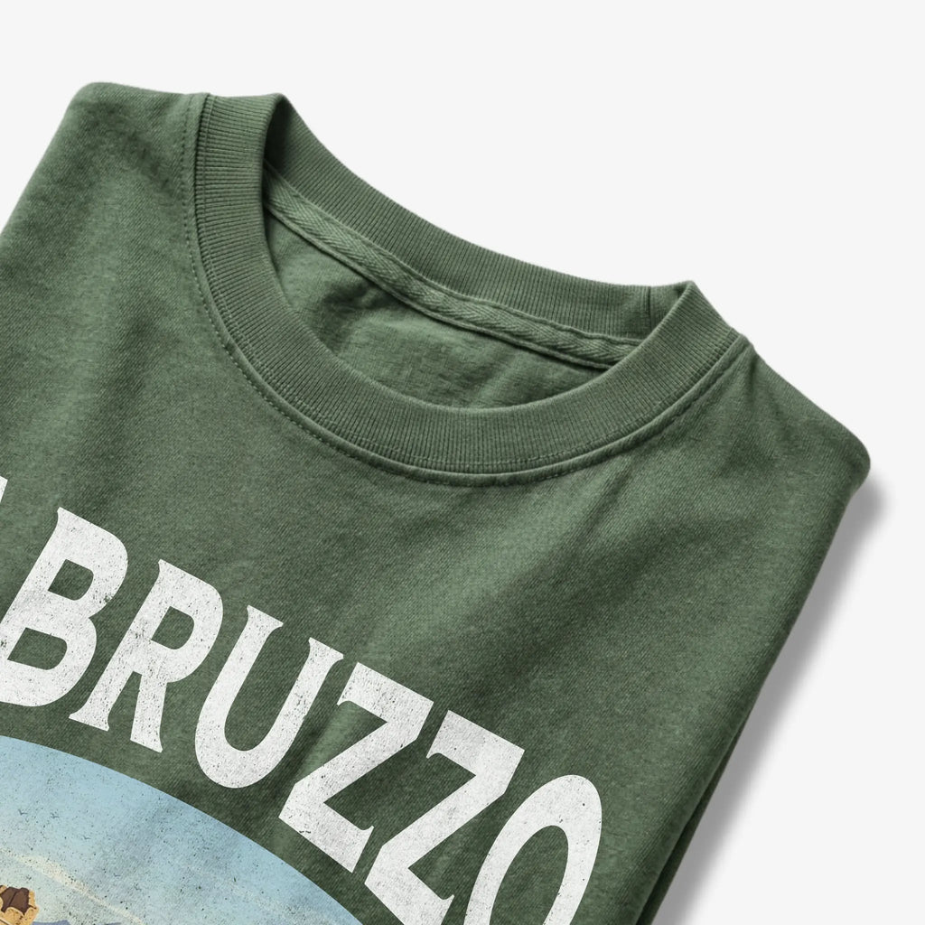 Abruzzo Italy Vintage Travel Poster T-Shirt
