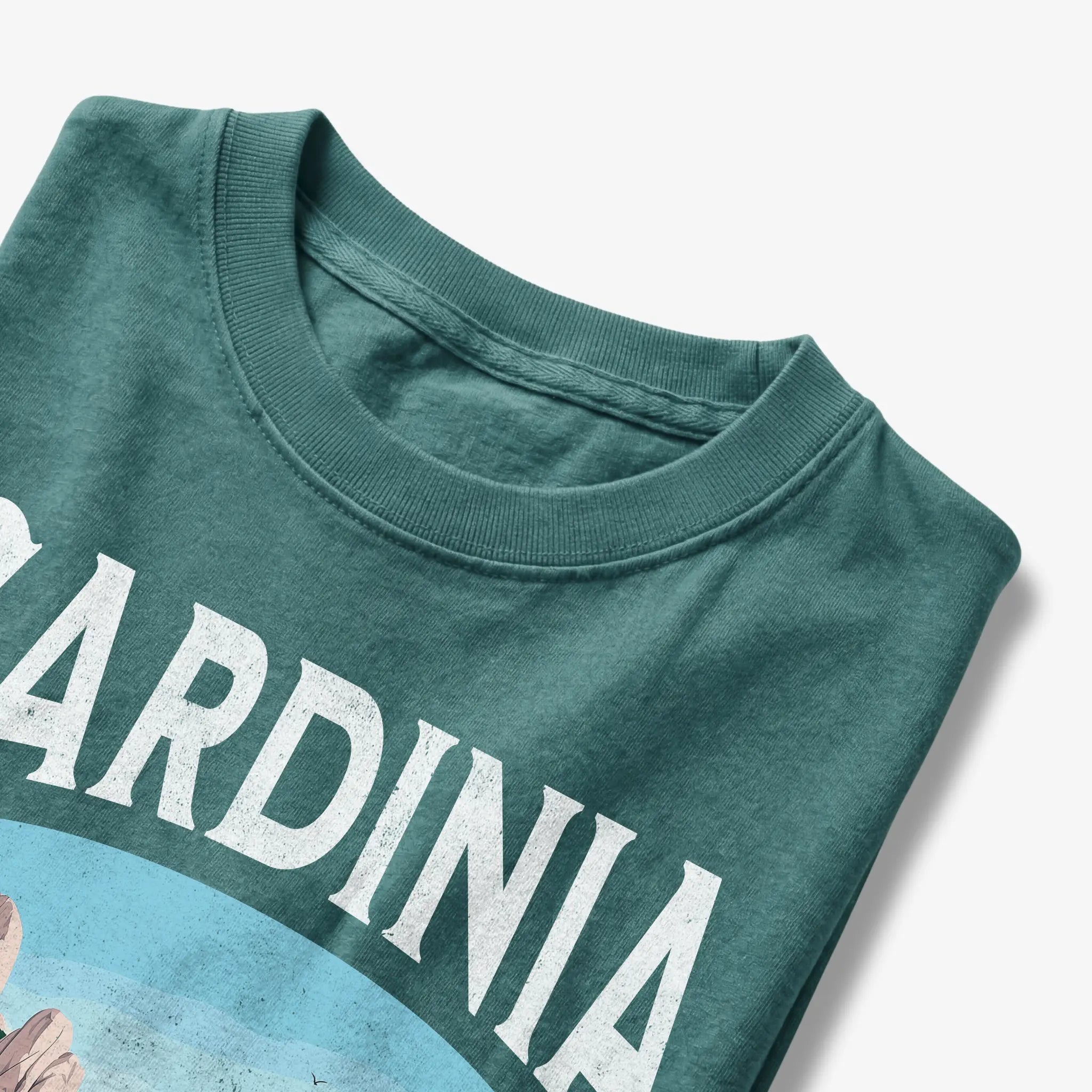 Sardinia Italy Vintage Travel Poster T-Shirt