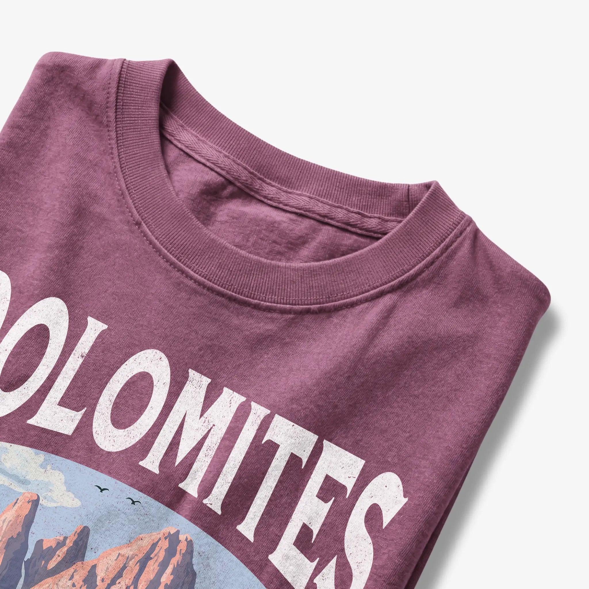 The Dolomites Italy Vintage Travel Poster T-Shirt