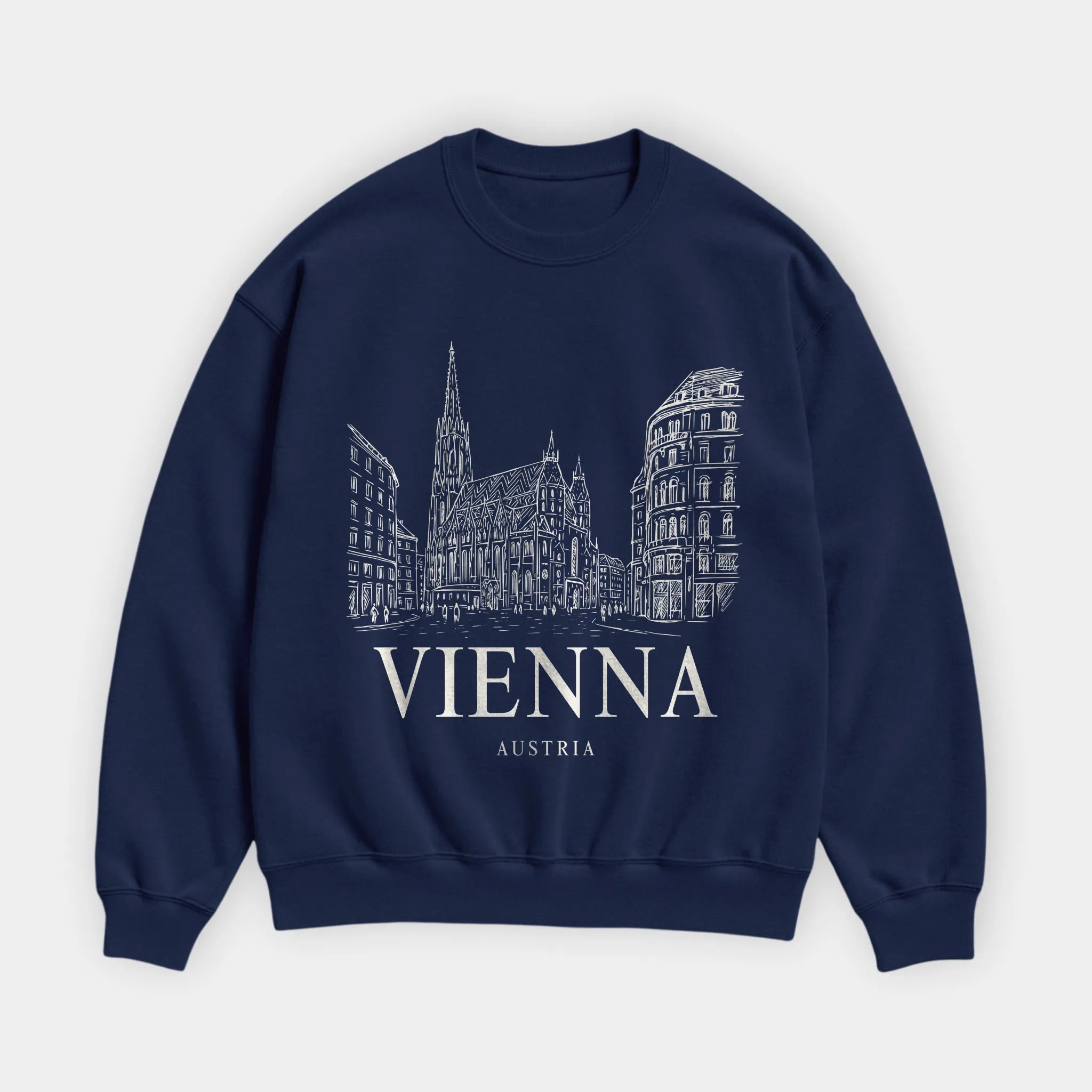 Vienna Vintage Sketch Sweatshirt