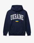 Ukraine Collegiate Flag Hoodie